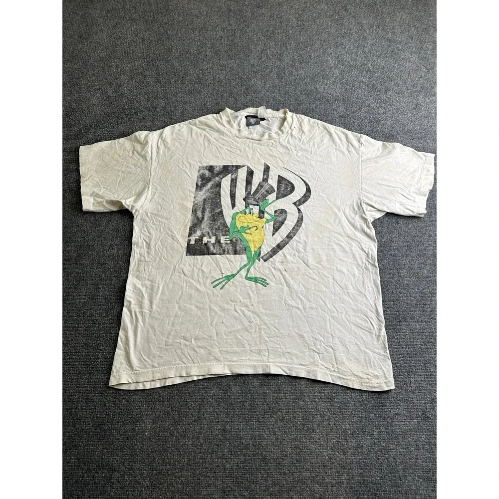 Mens 90s Warner Bros Michigan J Frog Chuck Jones Made in USA T-Shirt, Size 2XL